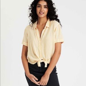 American eagle striped shirt